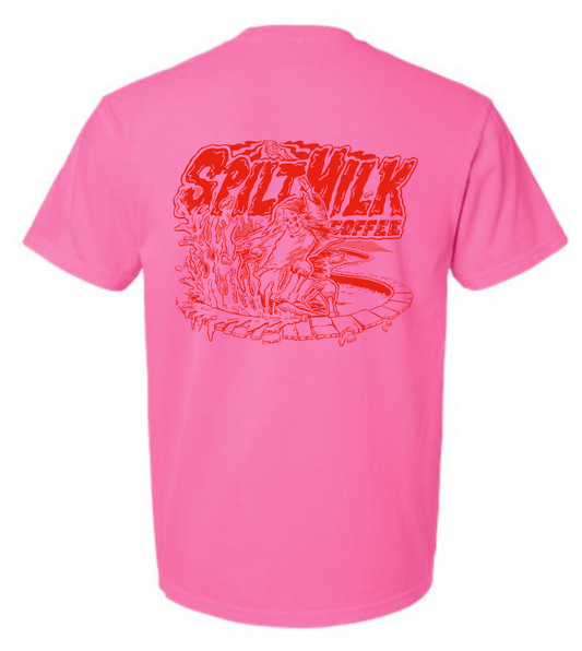Spilla t-shirt (neon pink)